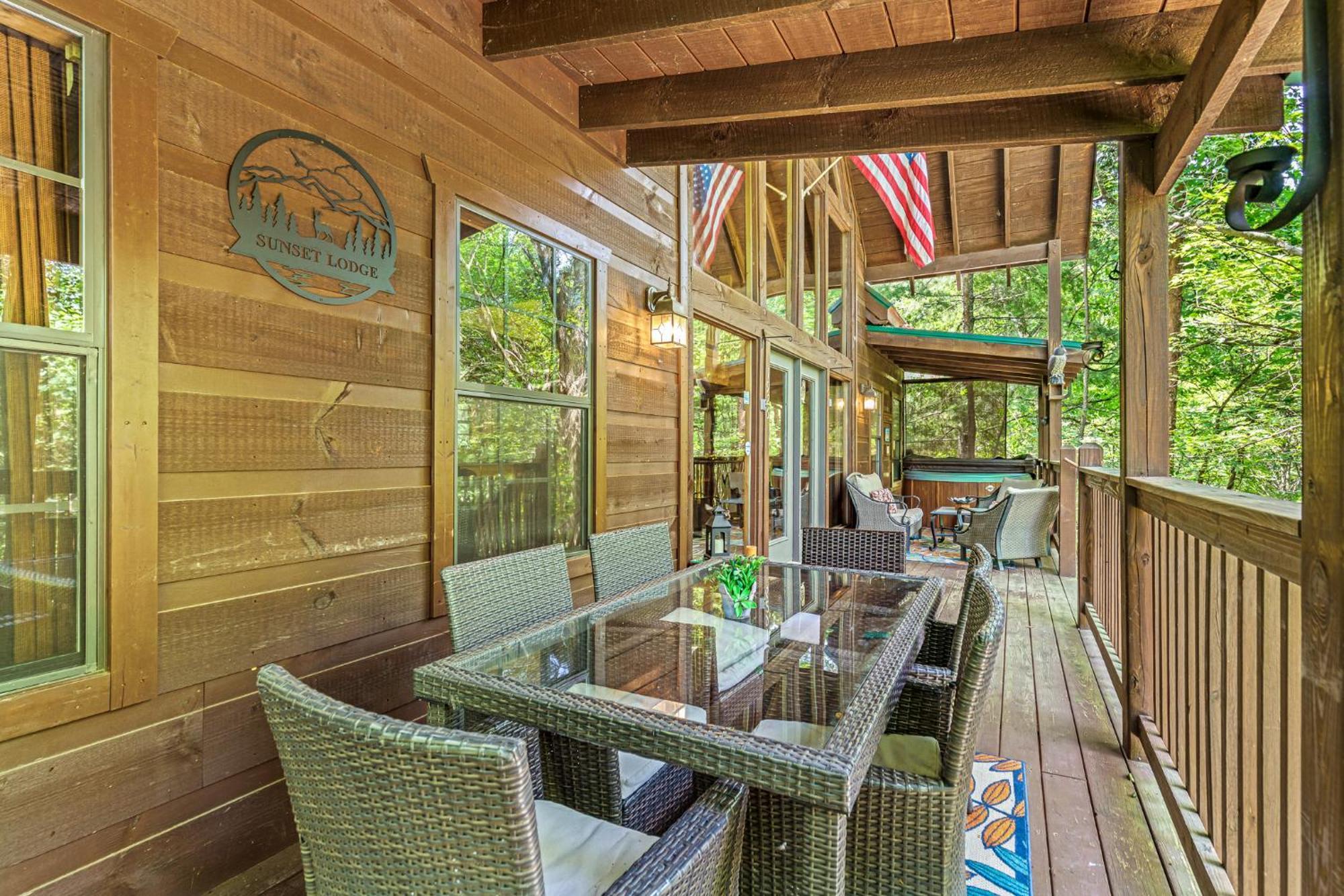 Sunset Lodge 세비어빌 외부 사진
